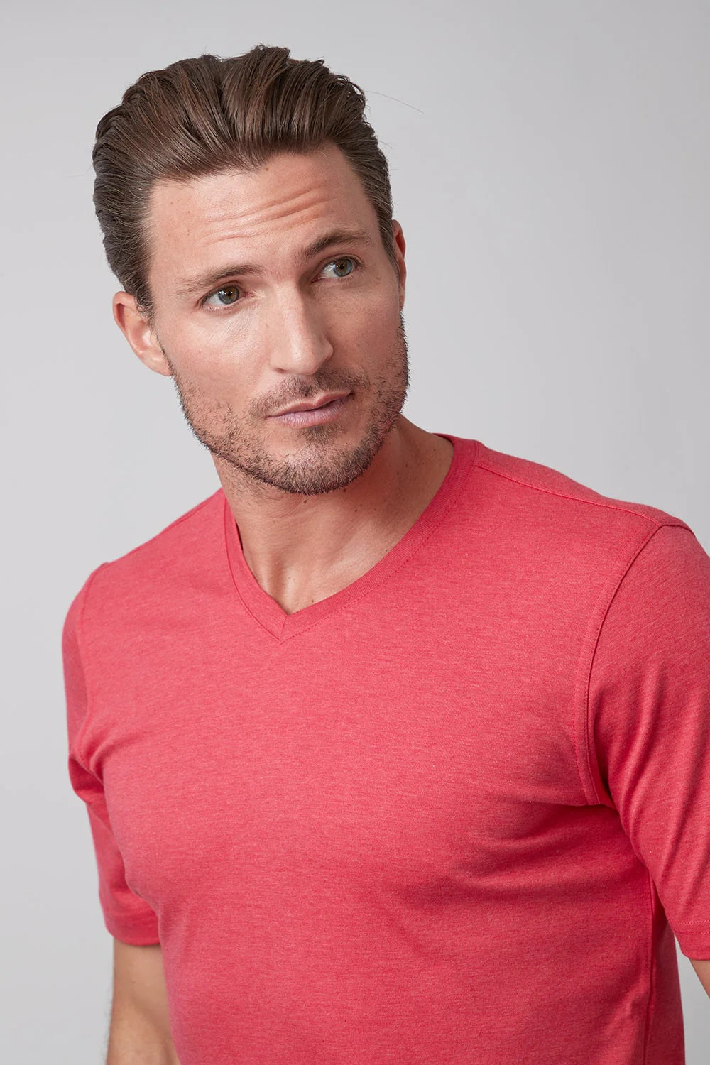 V-Neck Cotton T-shirt