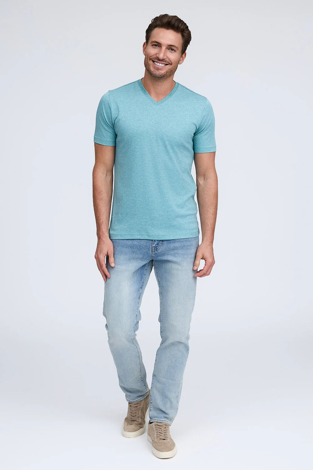 V-Neck Cotton T-shirt