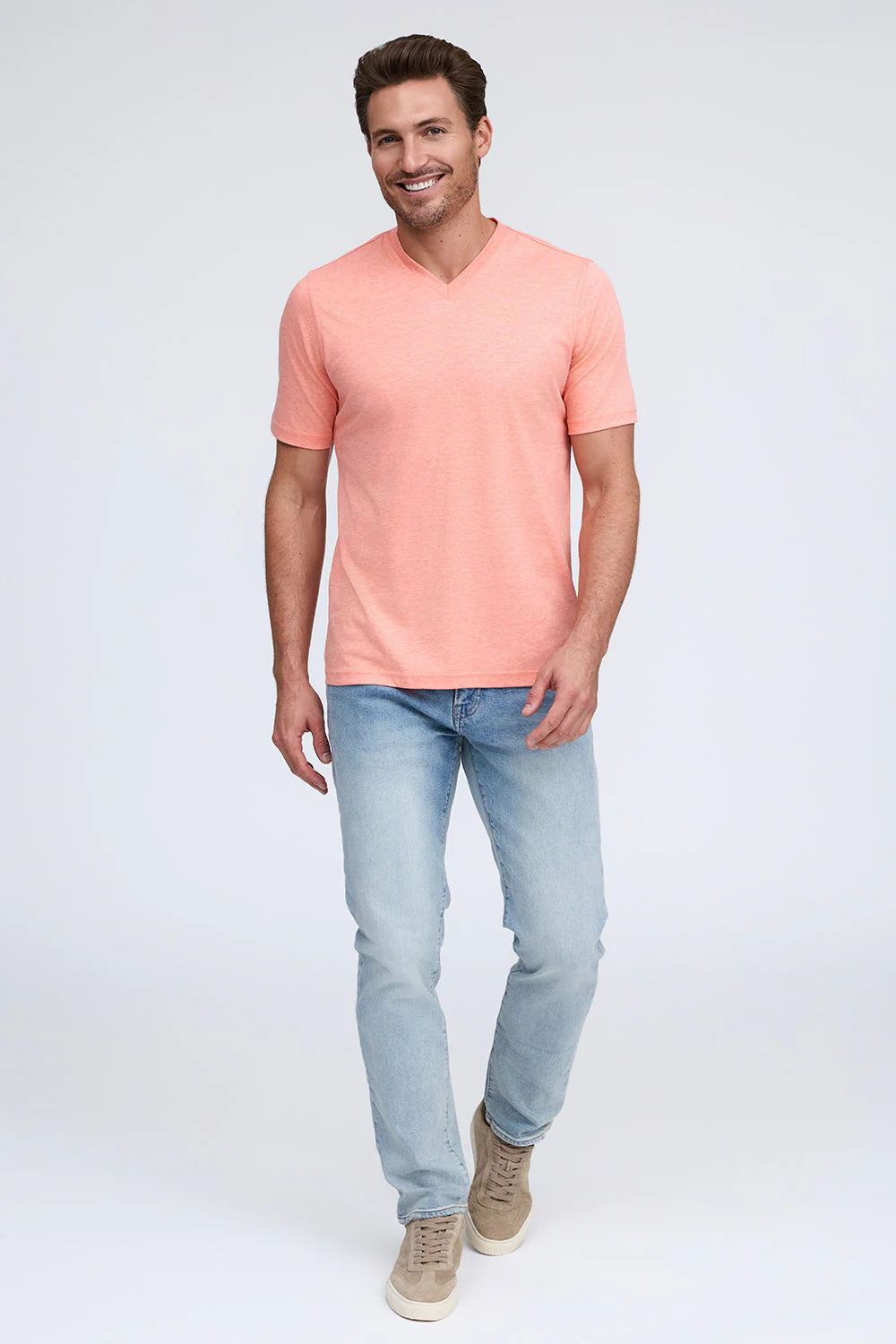 V-Neck Cotton T-shirt