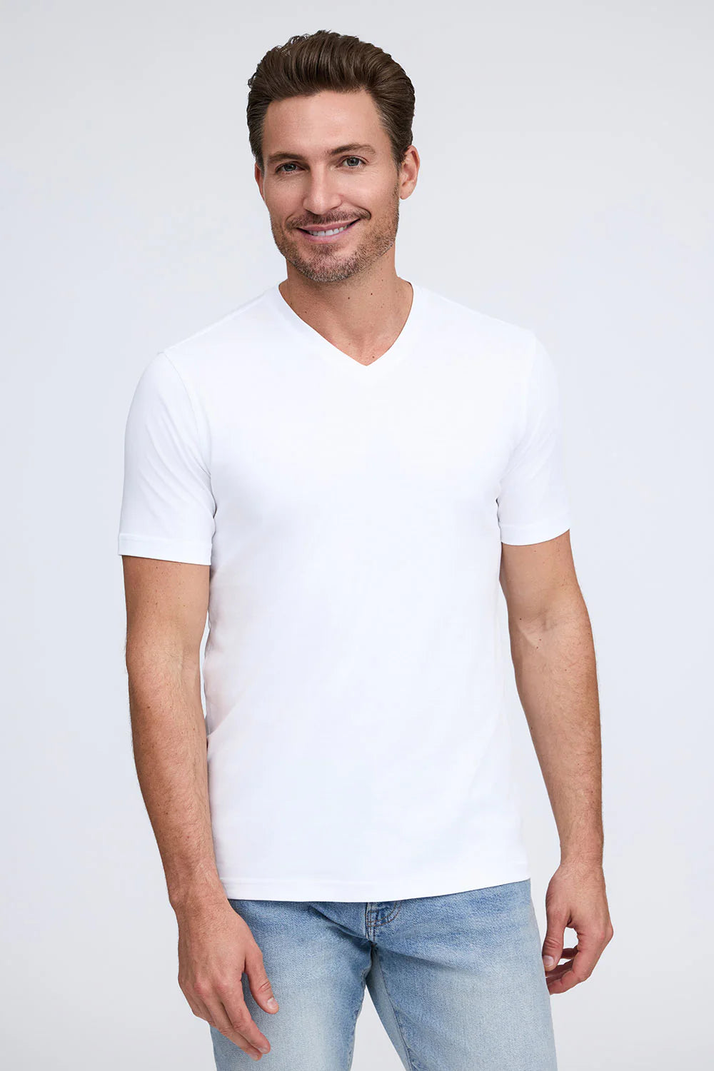 V-Neck Cotton T-shirt