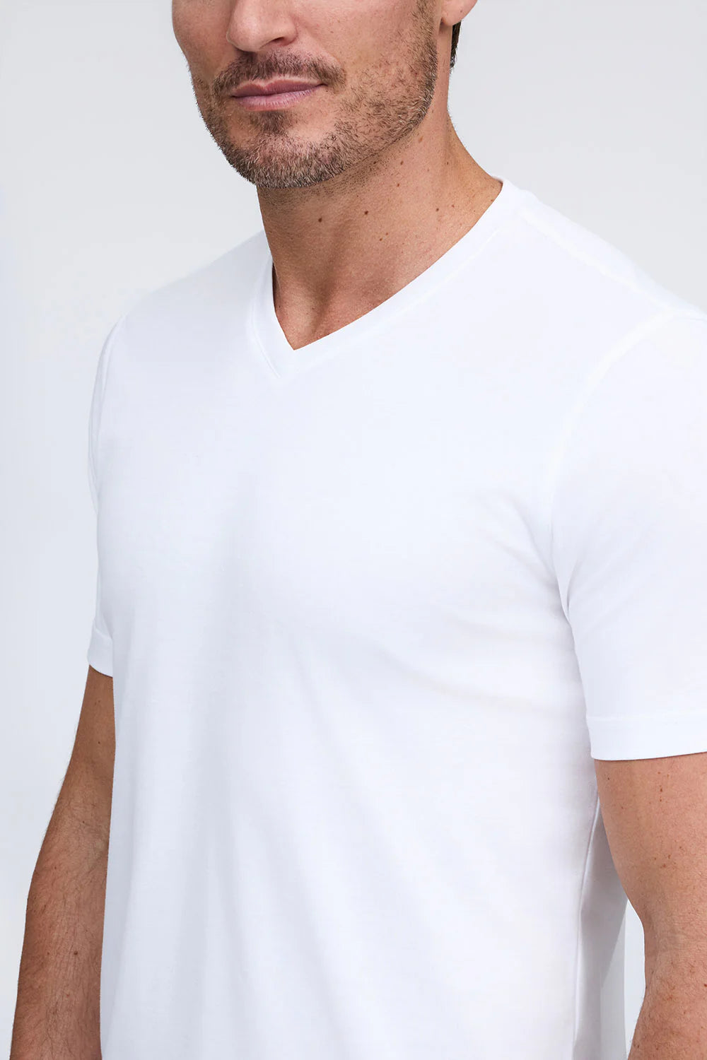 V-Neck Cotton T-shirt