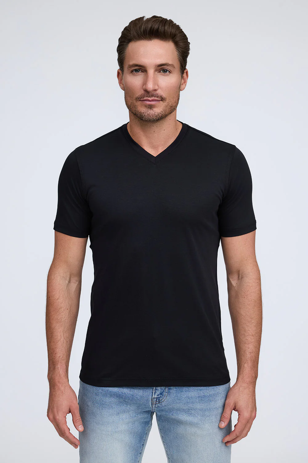 V-Neck Cotton T-shirt