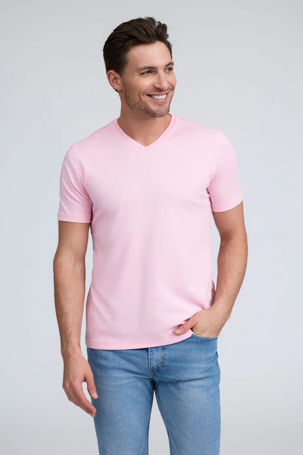 V-Neck Cotton T-shirt