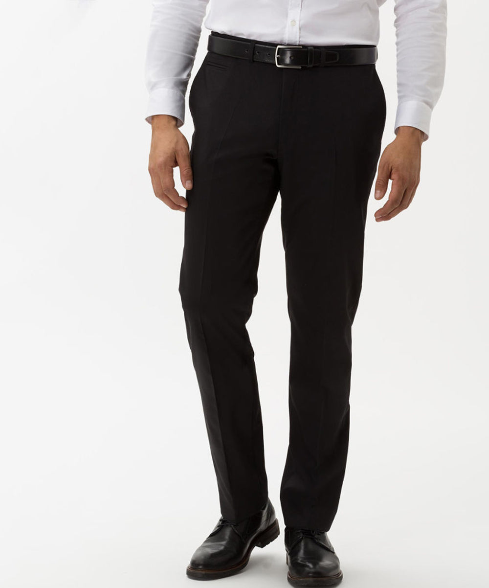 Manager Wool Blend Flat Front Trouser