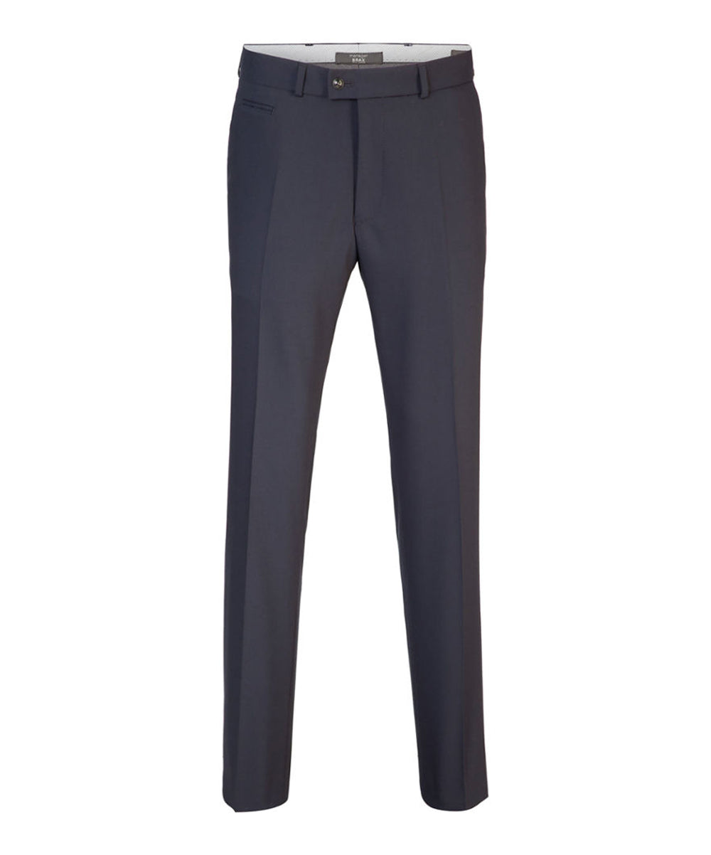 Manager Wool Blend Flat Front Trouser