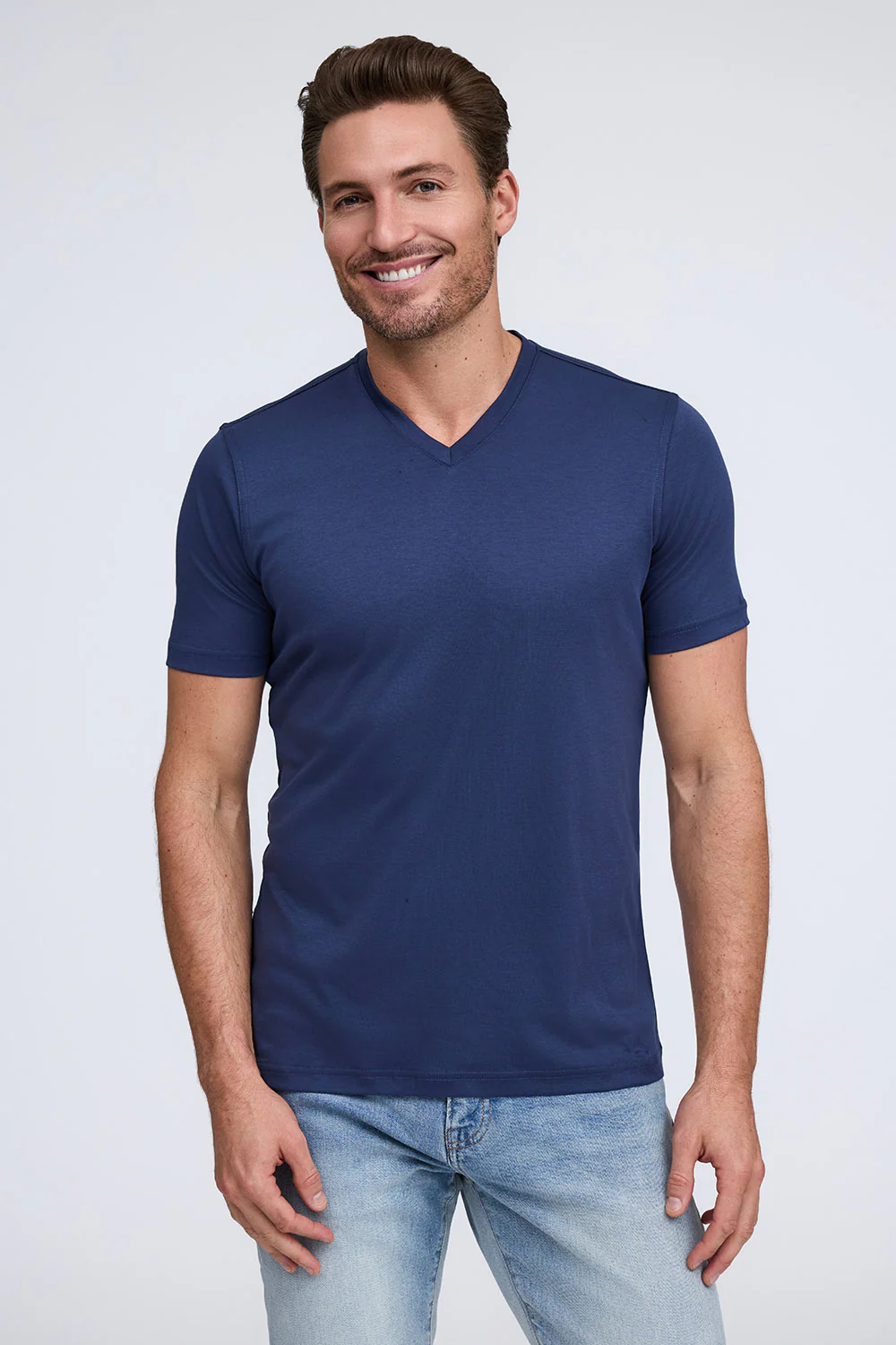 V-Neck Cotton T-shirt