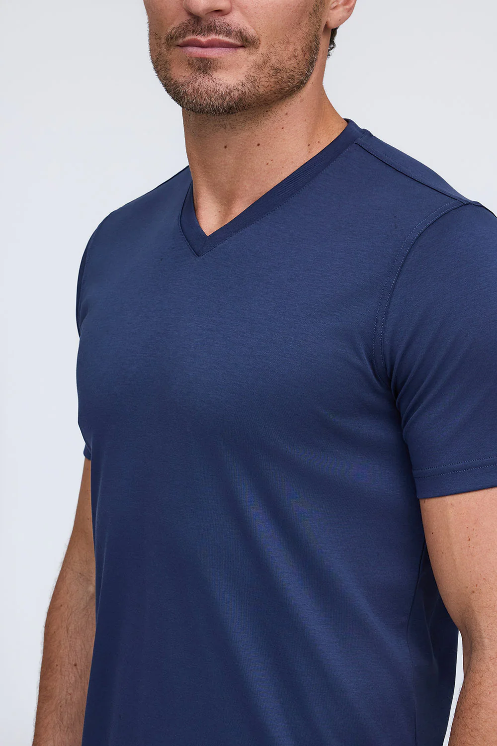 V-Neck Cotton T-shirt
